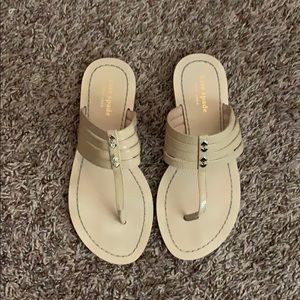 Kate spade nude sandals